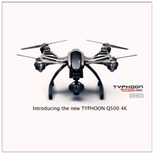 stylish Yuneec Q500 4K Typhoon