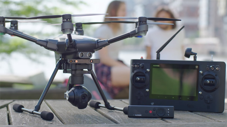 Admirable Yuneec Typhoon H Pro with Intel RealSense Technology