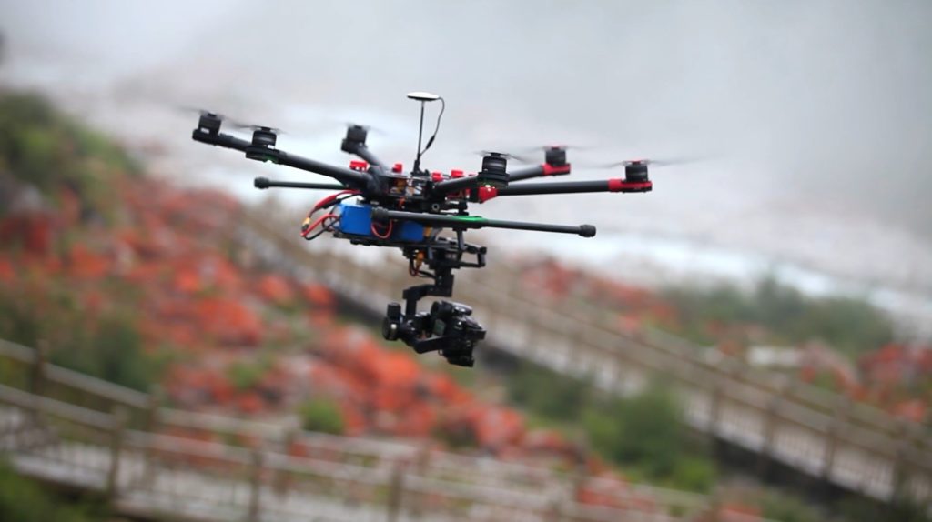 DJI Spreading Wings S900 Professional Hexacopter