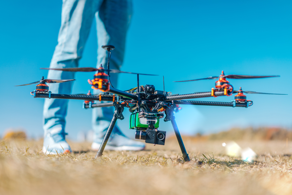 Top blockchain powered drone