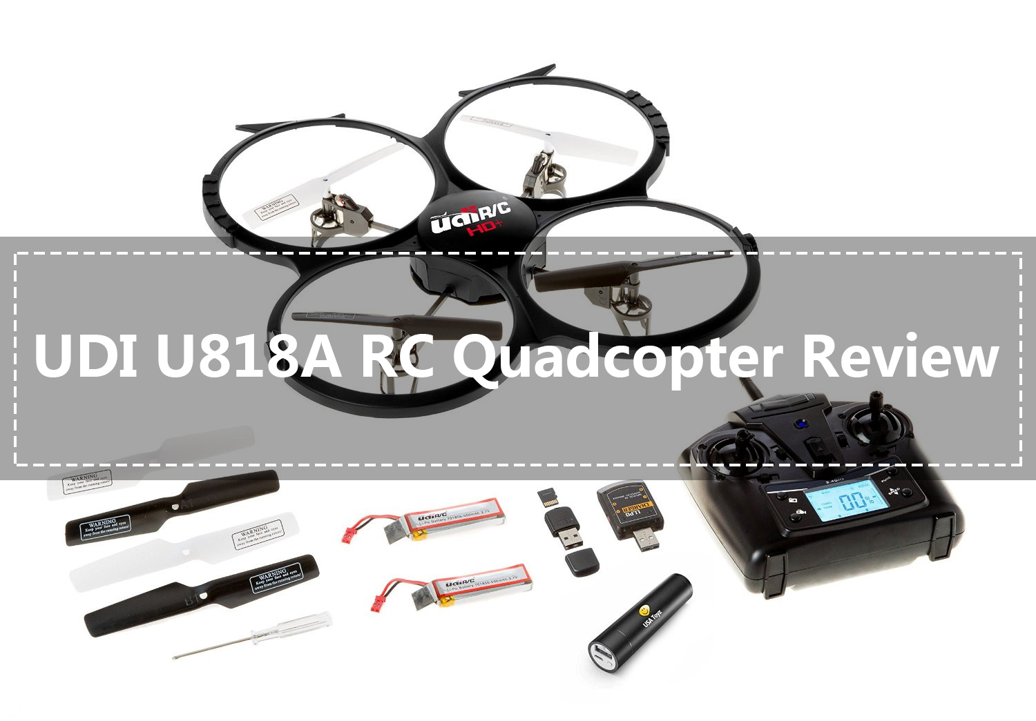 UDI U818A RC Quadcopter Drone Review